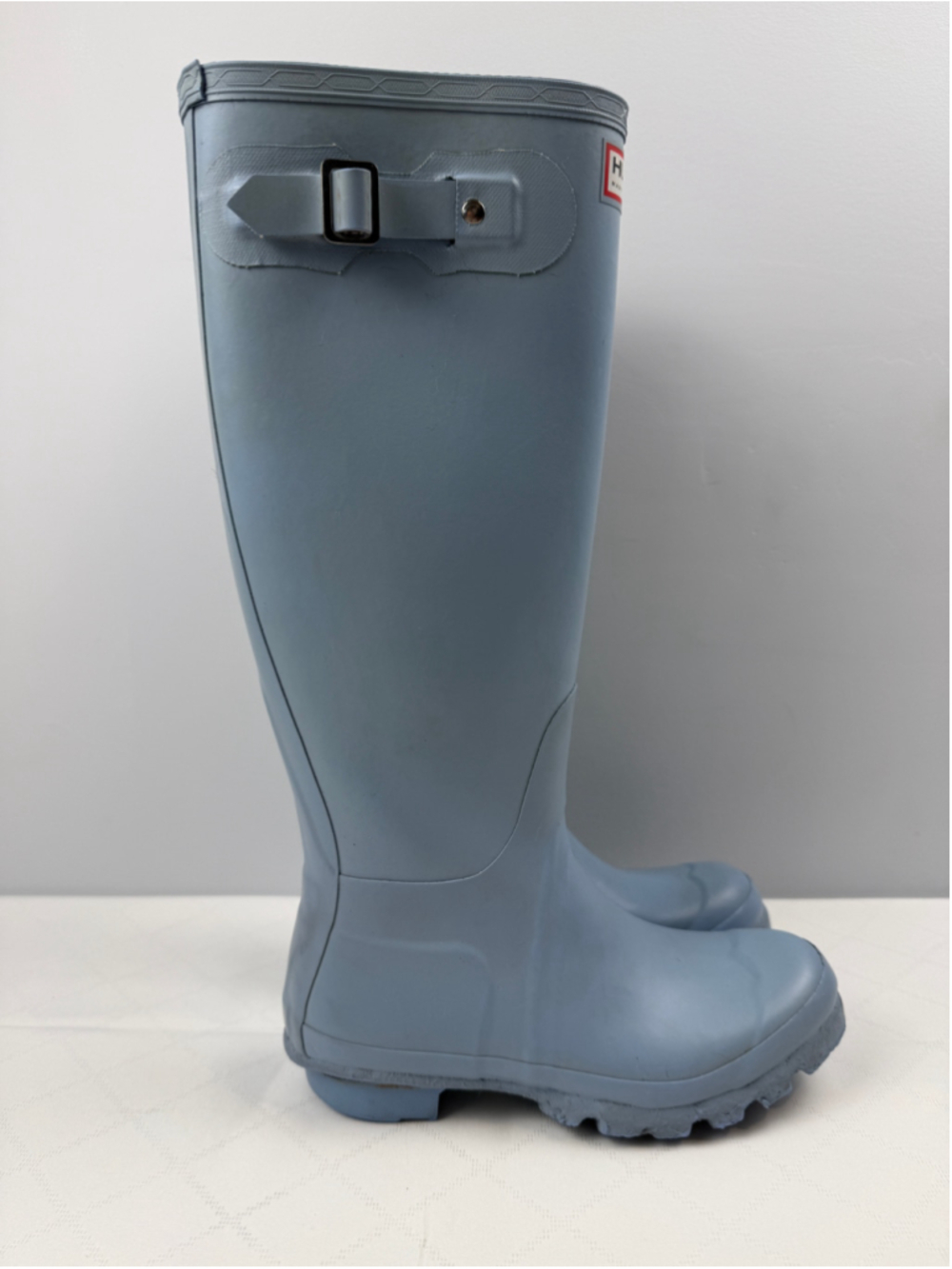 Vintage Hunter Rain Boots Size 5 Blue Made in Scotland